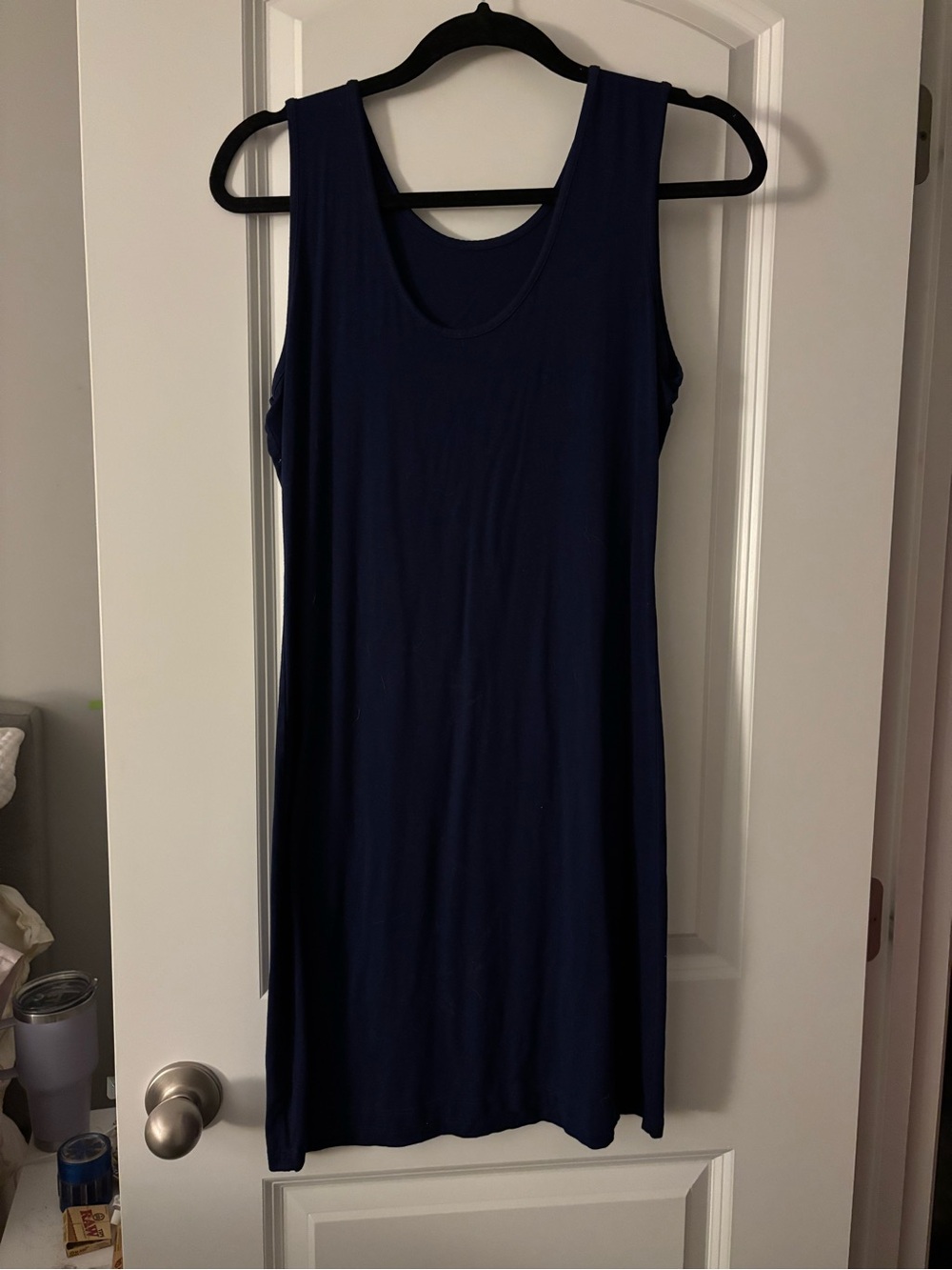 Target Navy Sleeveless Midi Dress